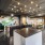 Entertaining kitchen with seating area on second level of clubhouse