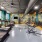 Gym with CrossFit area at The Artreaux apartments for rent in Winston-Salem.