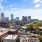 Drone shot of downtown Winston Salem